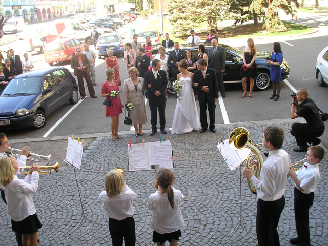 Harmonie na svatbě