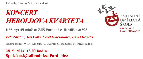 Koncert Heroldova kvarteta 28. 5. 2014
